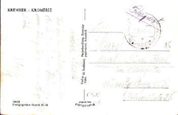 Kroměříž 1942 95 020 ●